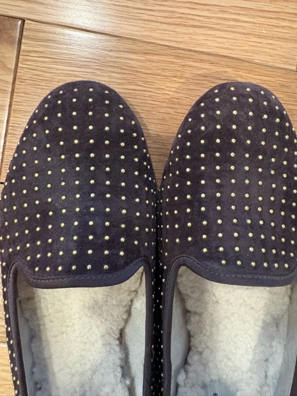 UGG Alloway Studded Suede Loafers